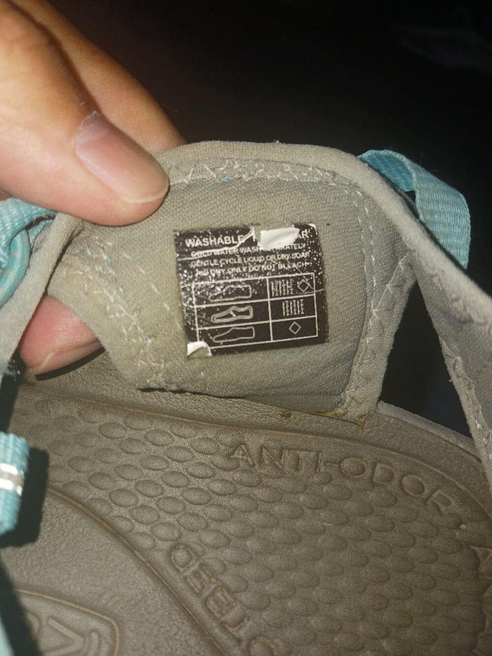 KEEN Whisper Waterproof Hiking Sandals Blue Teal Sport Water Shoes Women's 8.5